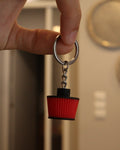 Air filter keychain