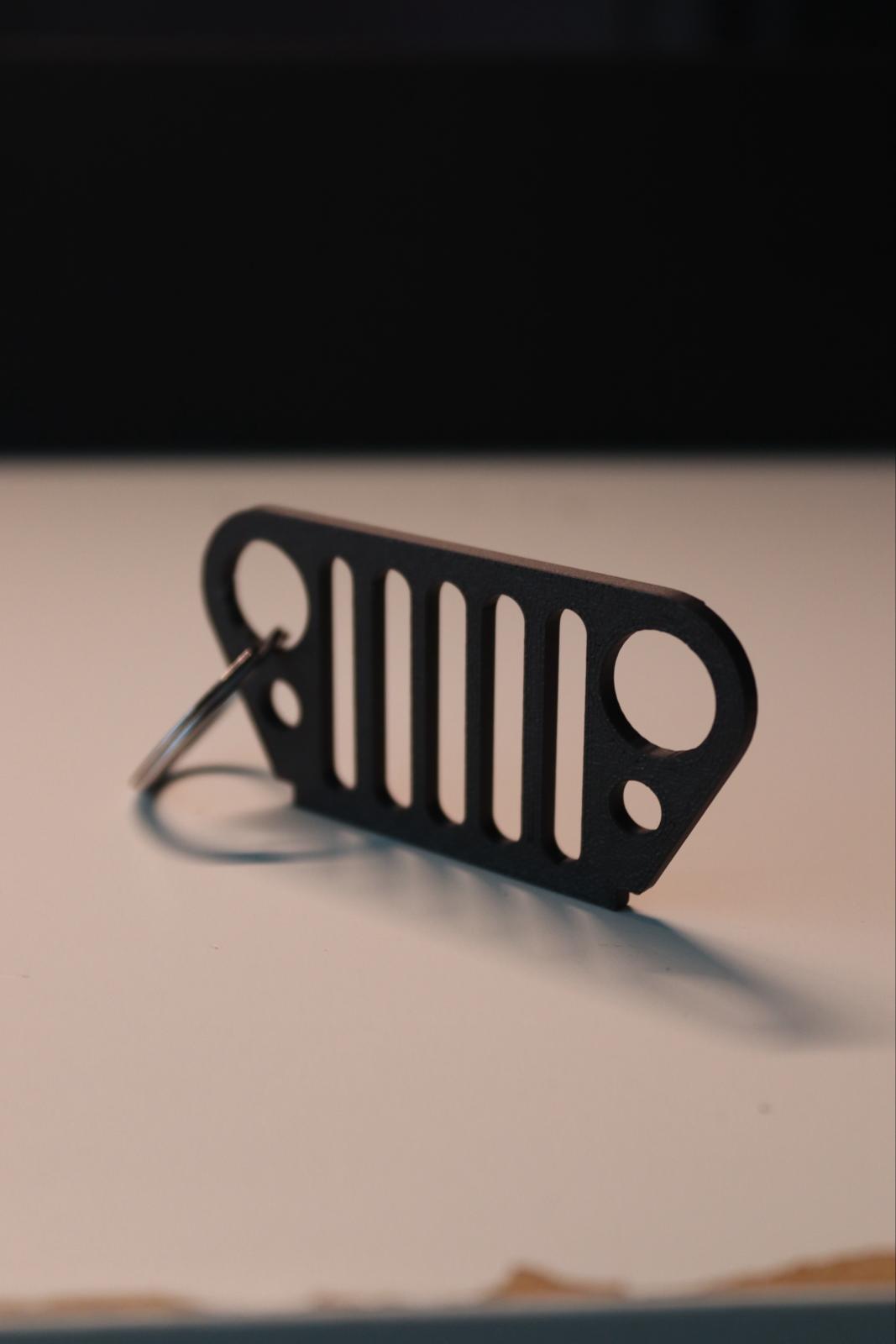 Jeep-Inspired Keychain